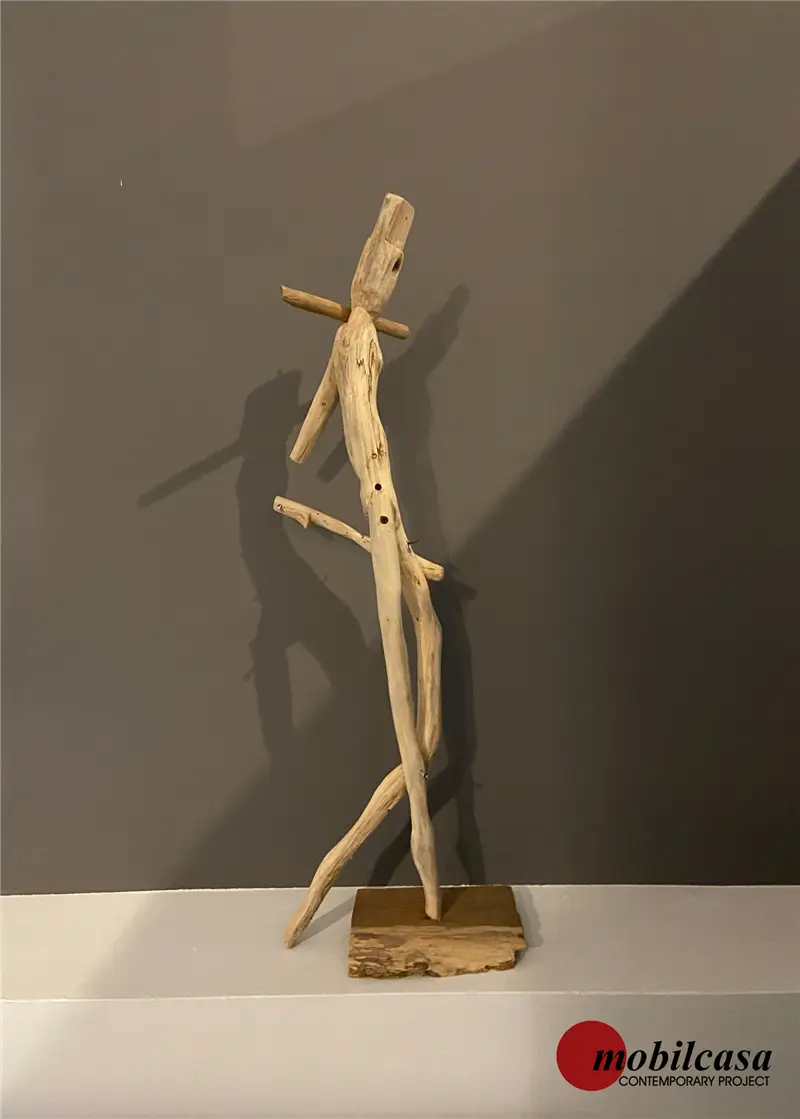 Riccardo Bianchi Artista In alba - Scultura in legno