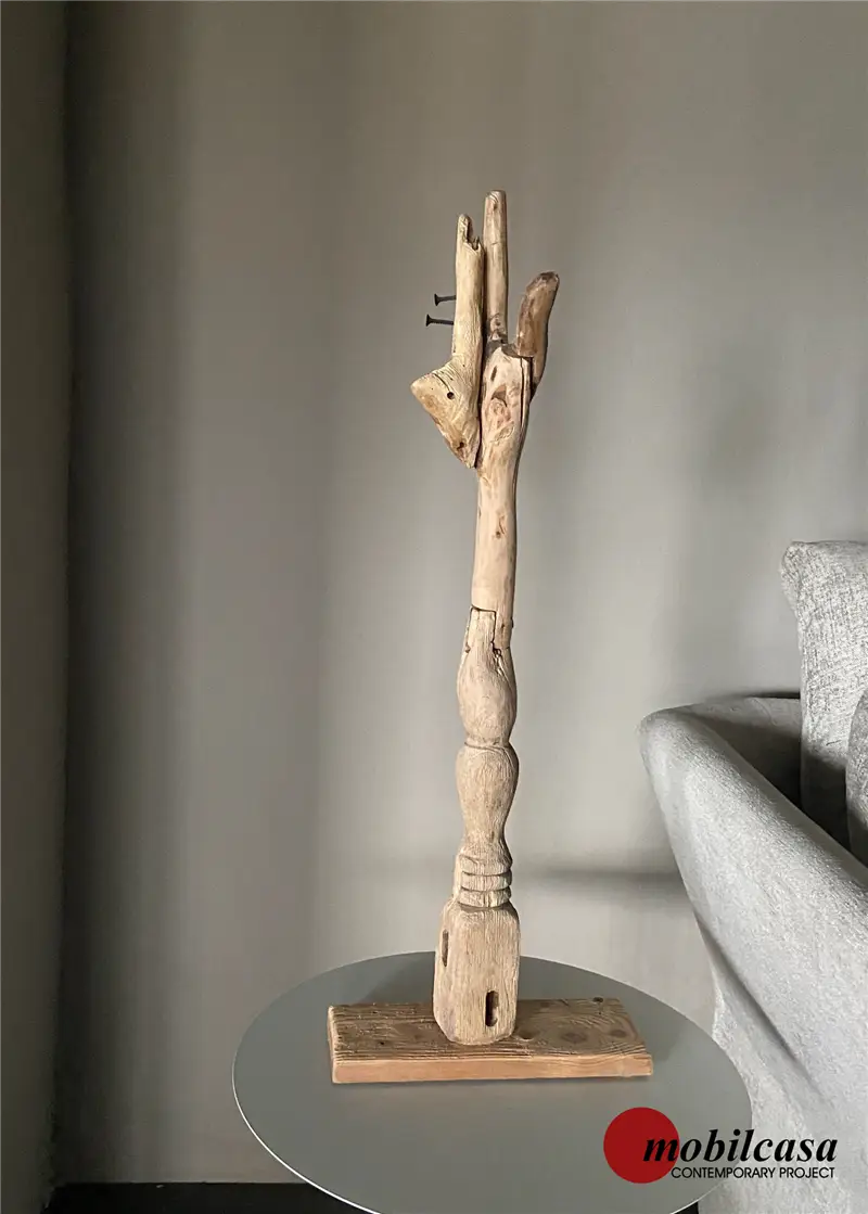 Riccardo Bianchi Artista In stele - Scultura in legno