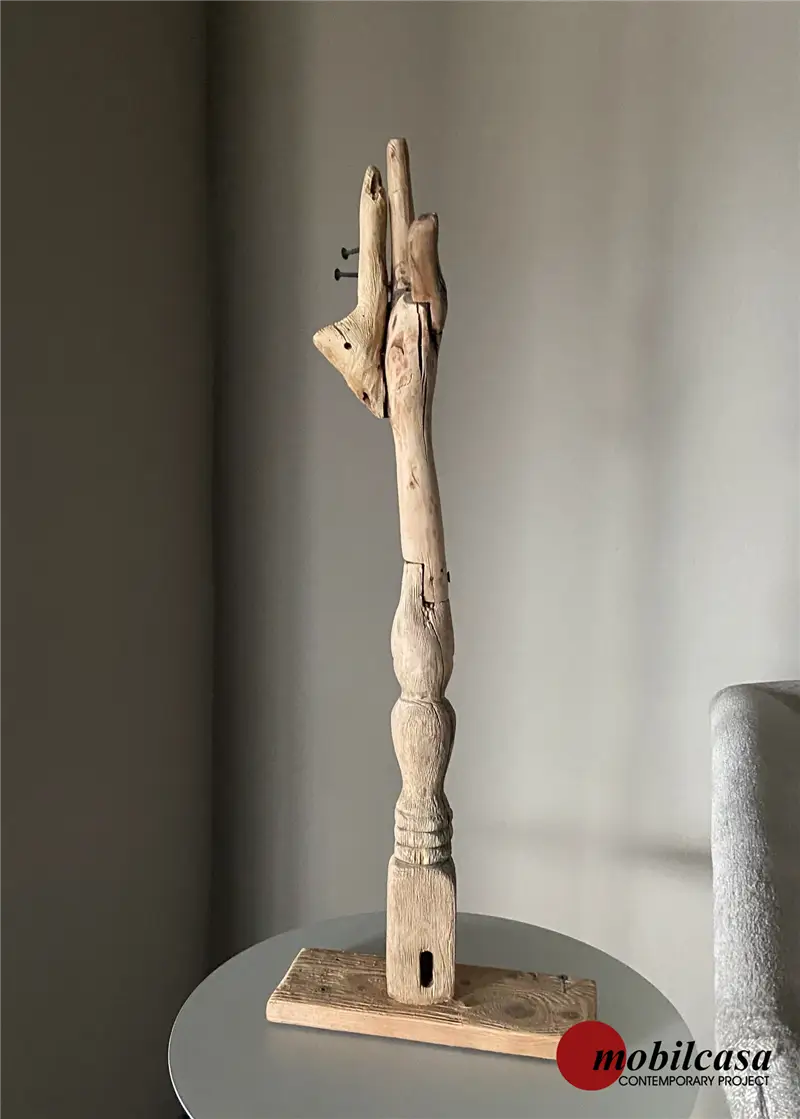 Riccardo Bianchi Artista In stele - Scultura in legno