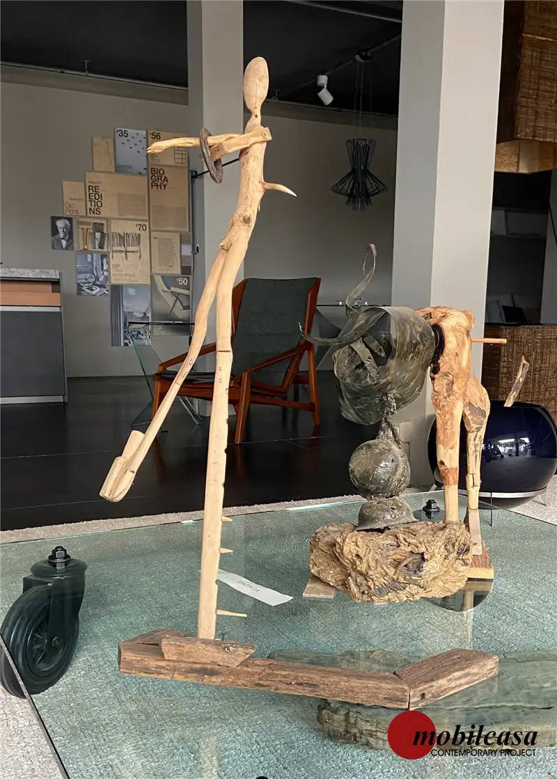 Riccardo Bianchi Artista Mazinga - Scultura in legno
