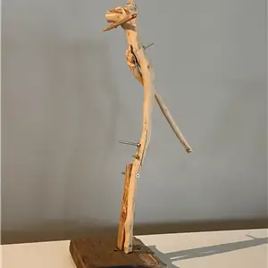 Riccardo Bianchi Artista Ninfa Violent - Scultura in legno