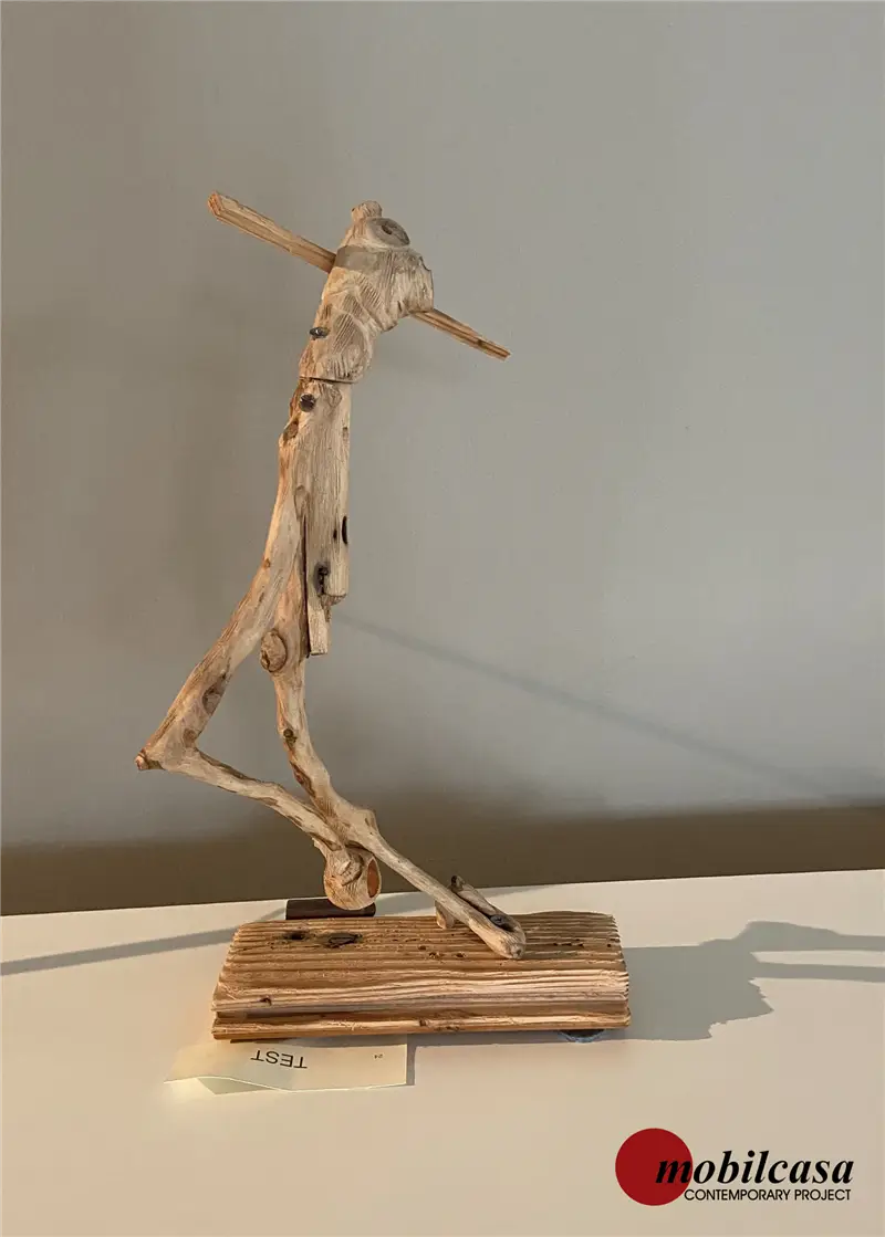Riccardo Bianchi Artista Test - Scultura in legno