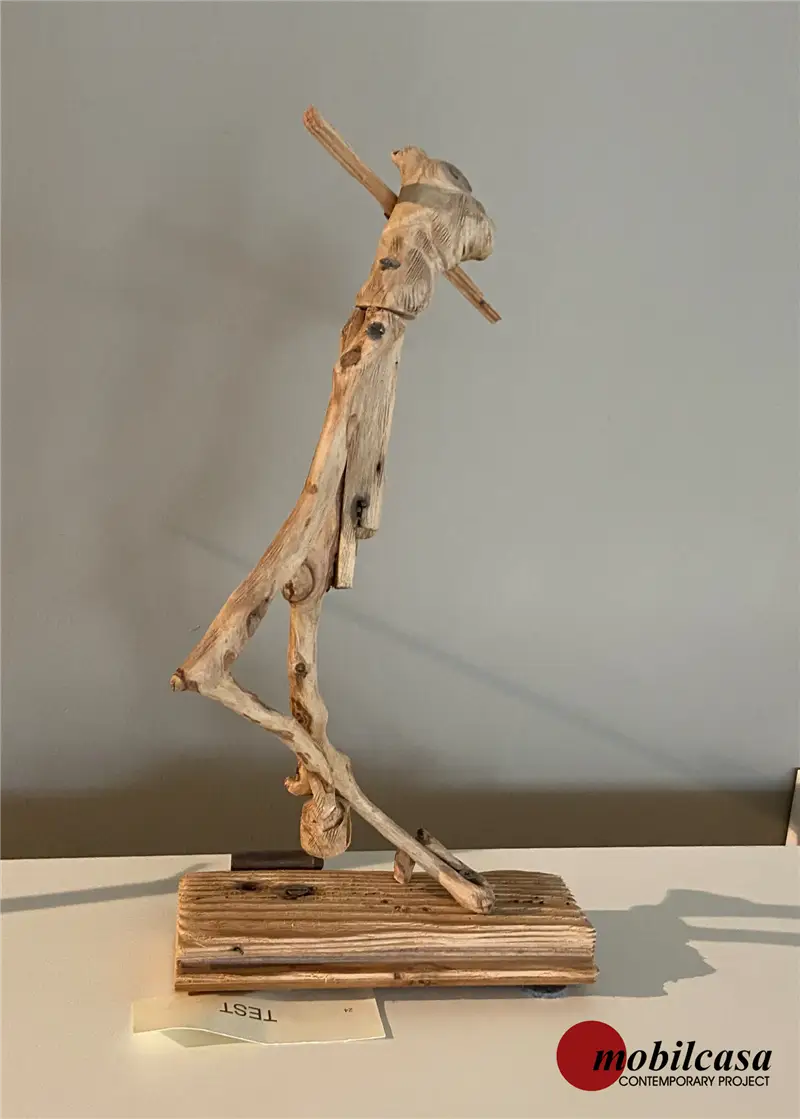 Riccardo Bianchi Artista Test - Scultura in legno