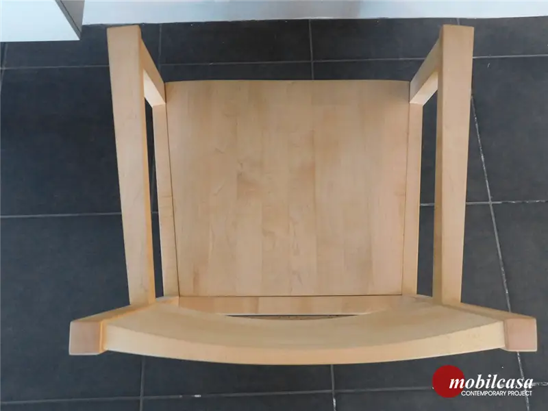 Riva 1920 Tennessee poltroncina con braccioli - Acero