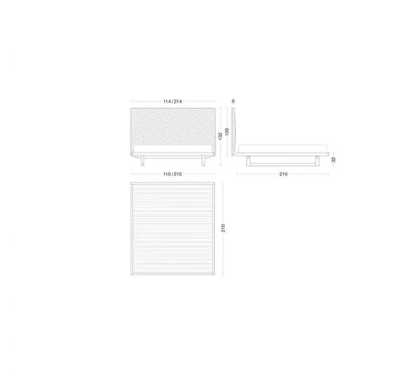 Riva 1920 Bam Bam Bed Letto