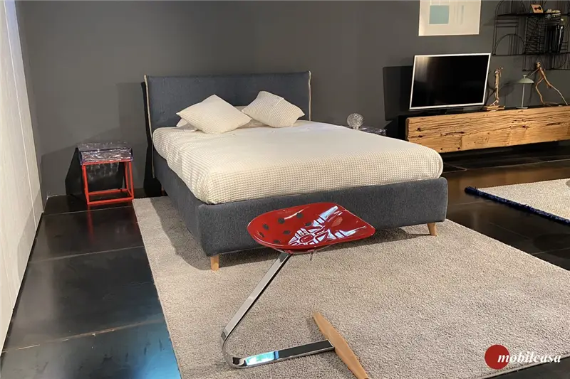 Rosini Night Dionisio standard letto - 140x200 cm, Alzarete Y, imbottitura standard Cat. F