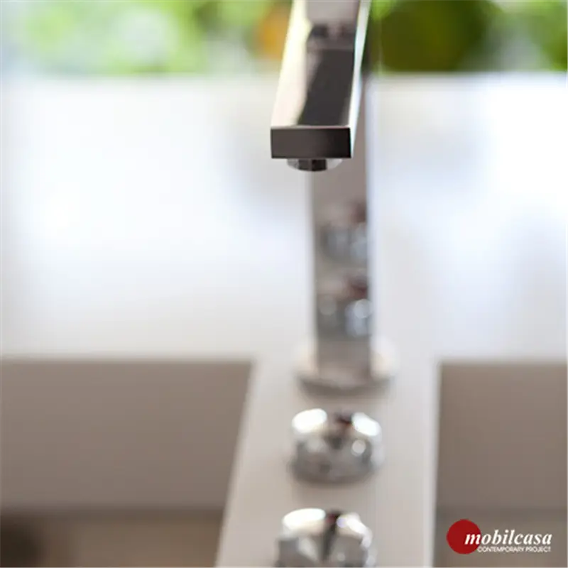 Salvarani High Teak composizione cucina in ebano