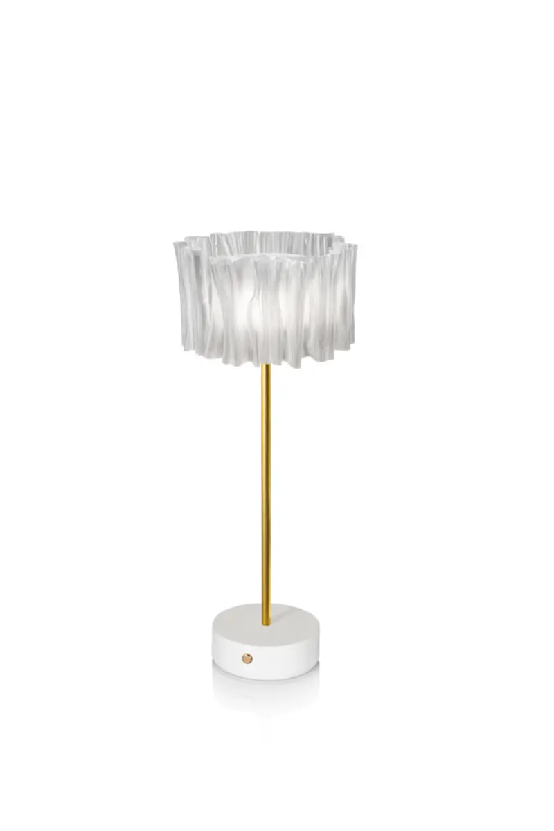 Slamp Accordéon Battery Lampada da tavolo