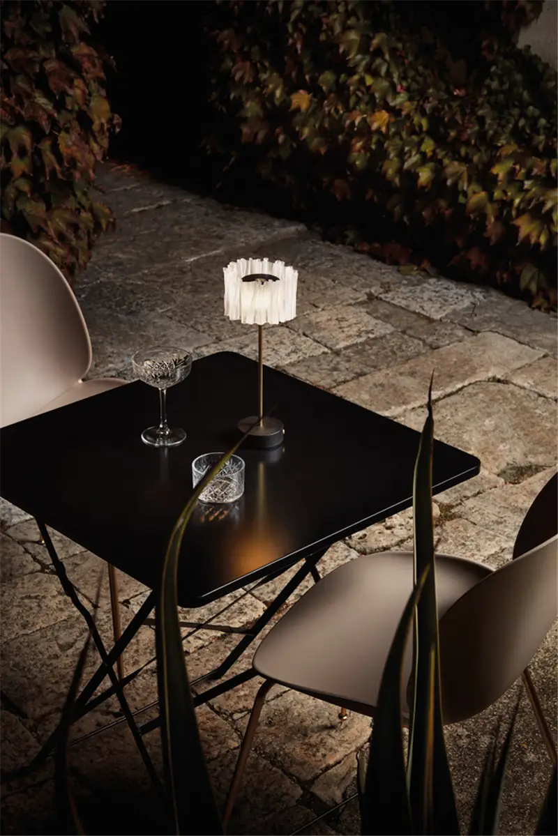 Slamp Accordéon Battery Lampada da tavolo