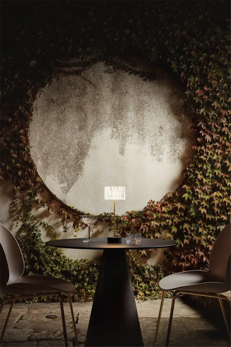 Slamp Accordéon Battery Lampada da tavolo