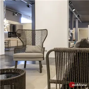 Varaschin Varaschin Emma Bergere - struttura in alluminio, rivestimento C373