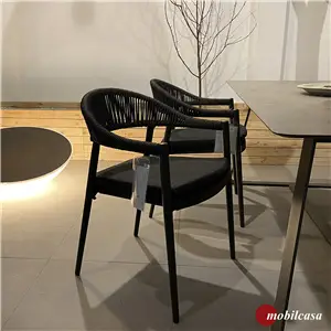 <span class="brand">Varaschin</span> Clever set da 4 poltroncine - Greybrown, rivestimento C antracite