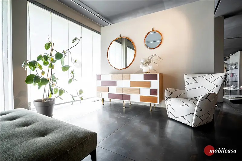 Zanotta Raperonzolo specchio Ø 105 cm