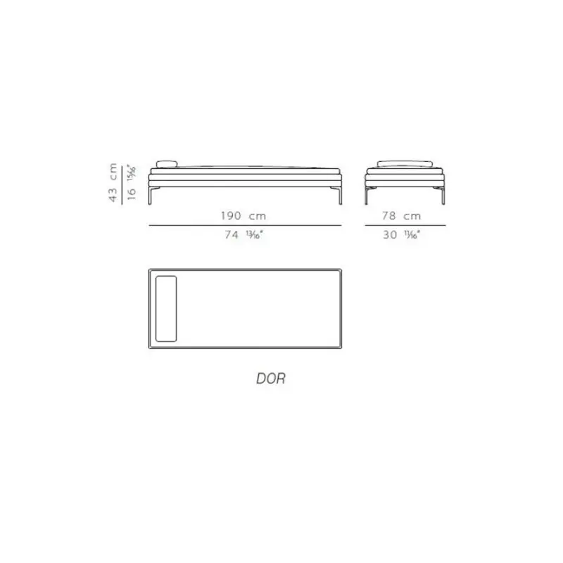 Zanotta William Dormeuse